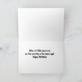 HUMOROUS LAKE ENTHUSIAST BIRTHDAAG WIST KAART (Binnen)