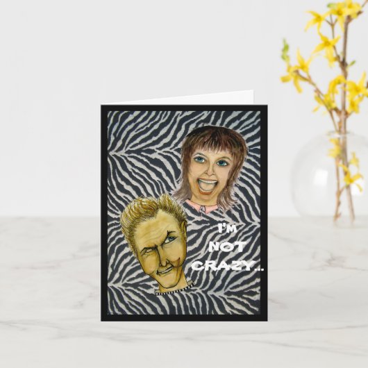 Humorous Mily Hilarious Kaart (Gele Bloem)