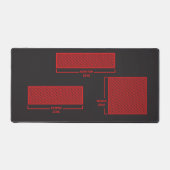 Humorous Office Zone Mouse Pad (Voorkant)