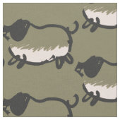 Humorous Pig Year 2019 Kies Kleur 3 Stof (Close Up)