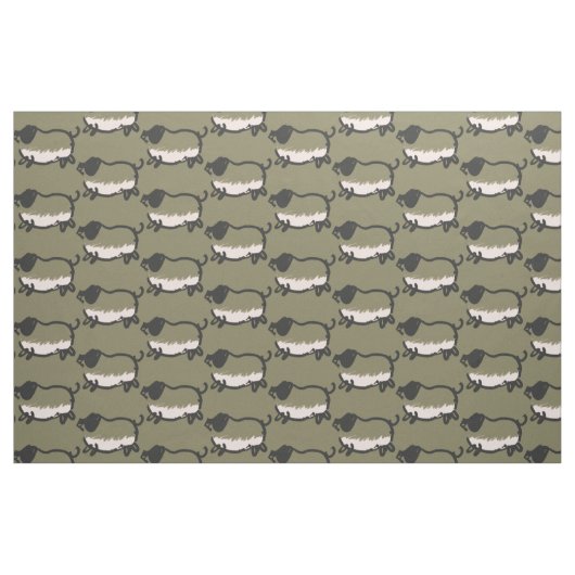 Humorous Pig Year 2019 Kies Kleur 3 Stof (Fat Quarter)