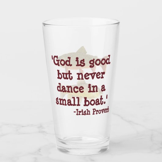 Humorous Pint Glass voor Gevist Glas (Voorkant)