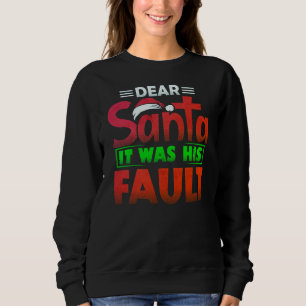 Humorous Santa T-shirt perfect voor kerstplezier