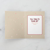 Humorous Sassy Chicken Cartoon Funny Birthday Kaart (Binnen)