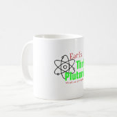 Humorous Science Nuclear Plutonium T-shirt grappig Koffiemok (Voorkant links)