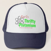 Humorous Science Nuclear Plutonium T-shirt grappig Trucker Pet (Voorkant)