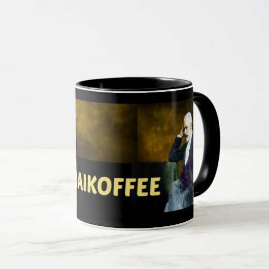 HUMOROUS TCHAIKOFFEE COFFEE MOK (Voorkant rechts)
