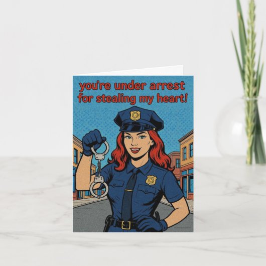 Humorous Valentine's Day card  Kaart (Voorkant)