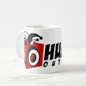 HumorOutcasts.com 2016 Logo Koffiemok (Voorkant links)