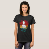 Humorstic ik ben geen robot. t-shirt (Voorkant volledig)