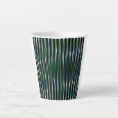 humorvoll gestreifte latte mok (Voorkant)