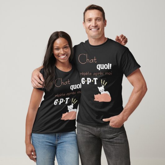Humour Chat GPT Design Chats T-shirt (Unisex)