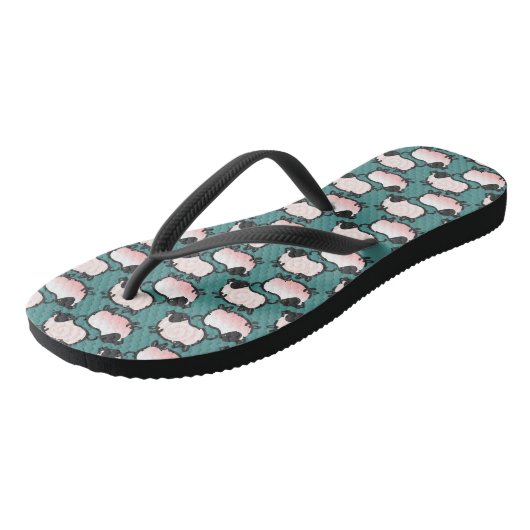 Humoureus 1 varkensjaar 2019 Kies voor de kleuren Teenslippers (Schuin)