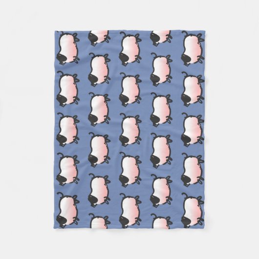 Humoureus 3 jaar geboortedag, kies voor kleur fleece deken (Voorkant)