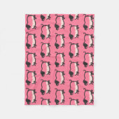 Humoureus 4 jaar geboortedag kies kleur fleece deken (Voorkant)