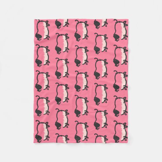 Humoureus 4 jaar geboortedag kies kleur fleece deken (Voorkant)