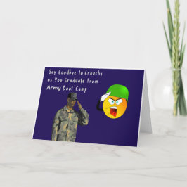 Humoureus Army Boot Camp Afstuderen Kaart