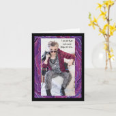 Humoureus Awkward Stage of Life Kaart (Gele Bloem)