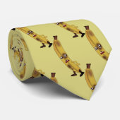 Humoureus Bad Banana Character - Anti Cute Stropdas (Opgerold)