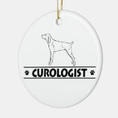 Humoureus bergkurk keramisch ornament (Links)