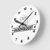 Humoureus Bichon Frise Ronde Klok (Hoek)