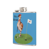 Humoureus Bird Play Golf Heupfles (Links)