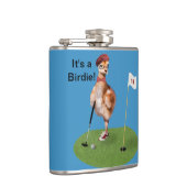 Humoureus Bird Play Golf Heupfles (Rechts)