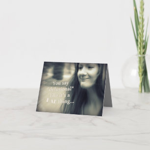 Humoureus Birthday Wenskaart Kaart