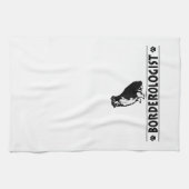 Humoureus Border Collie Theedoek (Horizontaal)
