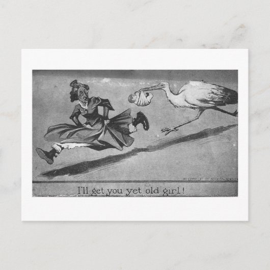 Humoureus Briefkaart Baby (Voorkant)