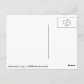 Humoureus Briefkaart met oorspronkelijke kunst (Achterkant)