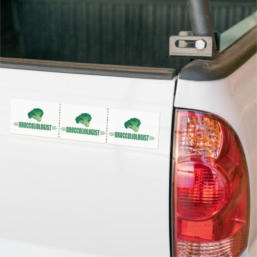 Humoureus Broccoli Bumpersticker (Op Truck)