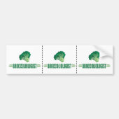 Humoureus Broccoli Bumpersticker (Voorkant)