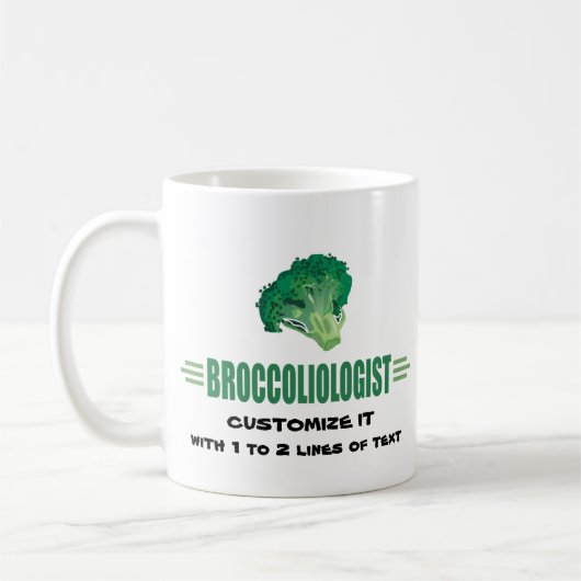 Humoureus Broccoli Koffiemok (Links)