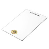 Humoureus Brook Trout Vliegt MEER VIS Notitieblok (Schuin)