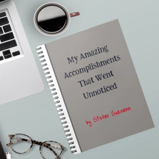 Humoureus cadeautje voor vriend of cowerknemer! Gr Notitieboek