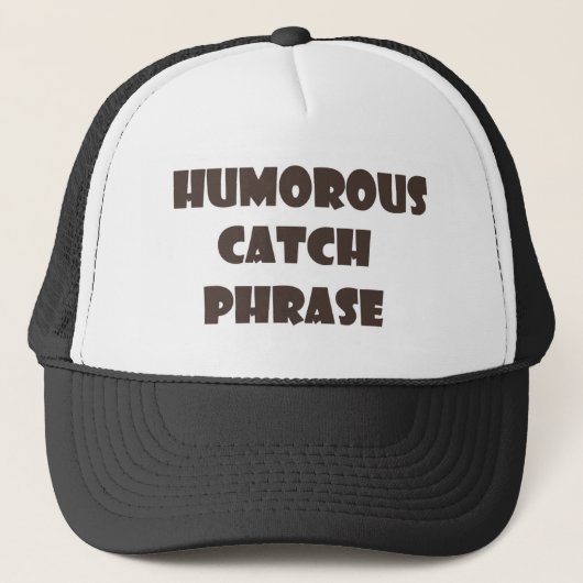Humoureus Catch Phase Trucker Hat Pet (Voorkant)