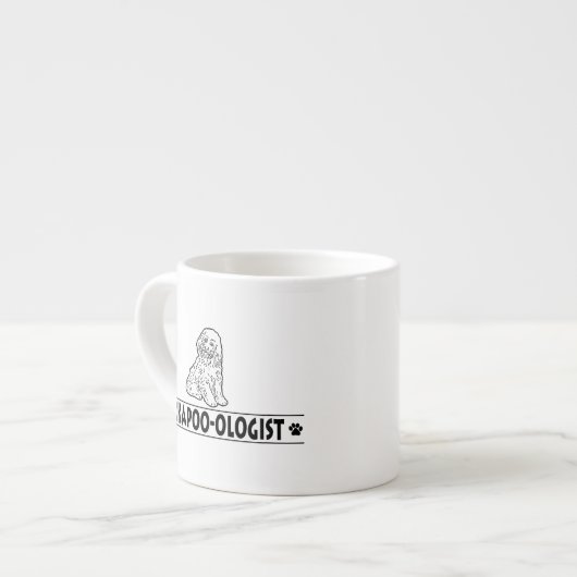 Humoureus Cockapoo Espresso Kop (Links)