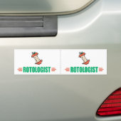 Humoureus compost bumpersticker (Op auto)