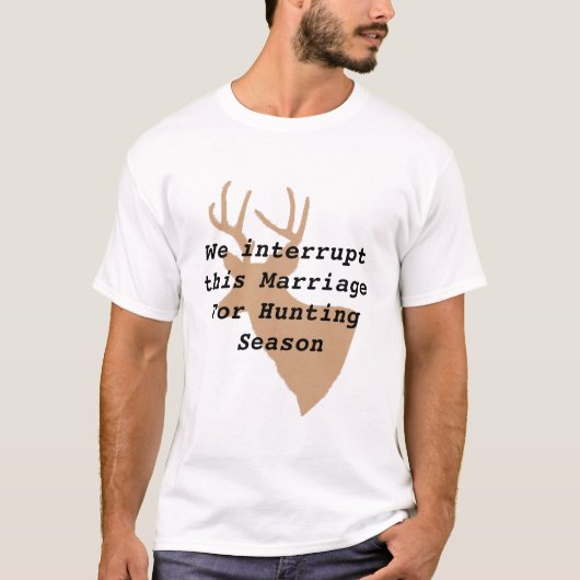 Humoureus Deer Hunting T-Shirt (Voorkant)