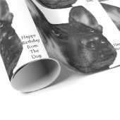 Humoureus Duits rioolveeg Cadeaupapier (Rol Hoek)