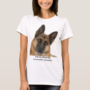 Humoureus en Funny German Shepherd T-shirt