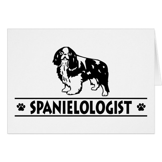 Humoureus Engels Speelgoed Spaniel (Voorkant Horizontaal)