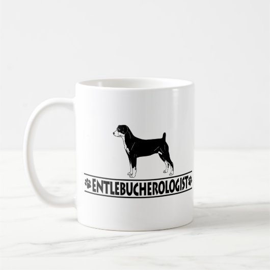 Humoureus Entlebucher Koffiemok (Links)