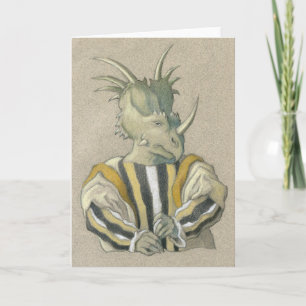 Humoureus excuses wenskaart. kaart