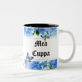 Humoureus Floral Katholiek Mea Cuppa Tweekleurige Koffiemok