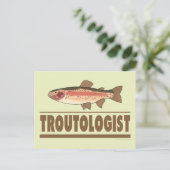 Humoureus forel briefkaart (Staand voorkant)