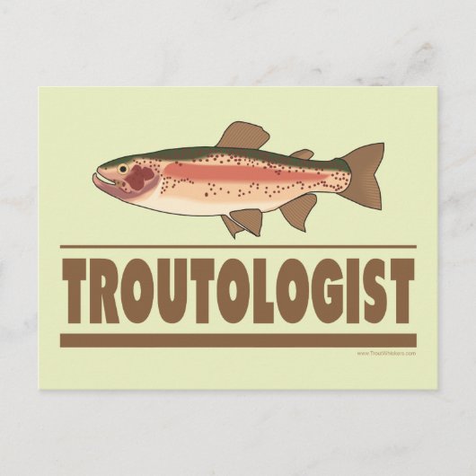 Humoureus forel briefkaart (Voorkant)