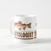 Humoureus forel koffiemok (Voorkant links)