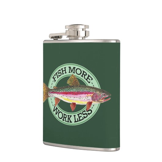 Humoureus forel Vist Heupfles (Links)